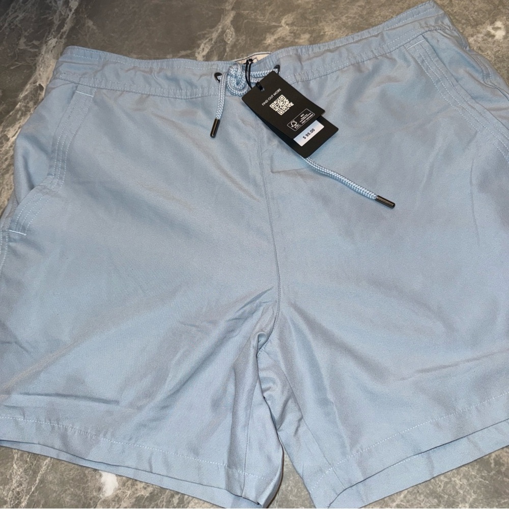 Ted Baker London Blue swim trunks size 4 Large us